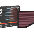 Load image into Gallery viewer, K&amp;N 2021+ Jeep Grand Cherokee V6 3.6L Replacement Air Filter - Installation View