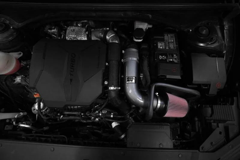 K&N 2021 Kia Sorento 2.5L F/I Turbo Typhoon Air Intake - Back View