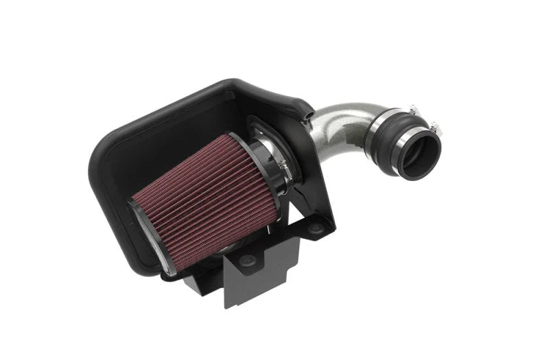 K&N 2021 Mazda 3 2.5L Turbo L4 Silver Typhoon Intake - Installation View