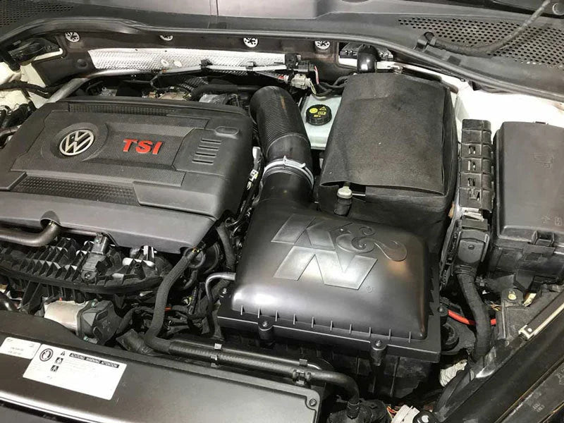 K&N 2022 Audi S3 2.0L L4 Gas Performance Air Intake System - Side View