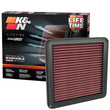 Load image into Gallery viewer, K&amp;N 2022 Honda Civic 1.5L L4 Replacement Air Filter - Back View