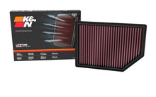 Load image into Gallery viewer, K&amp;N 2022+ Jeep Grand Wagoneer Replacement Air Filter - Installation View