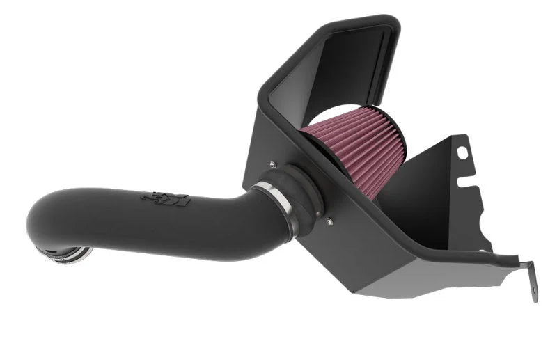 K&N 2022 Jeep Wagoneer V8 5.7L AirCharger Performance Intake - Back View