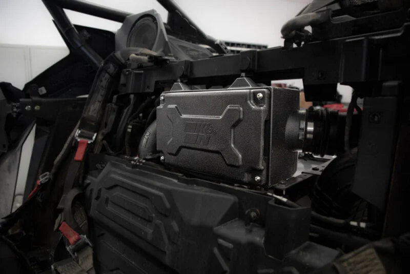 K&N 2022 Polaris RZR PRO R L4-2.0L AirCharger Performance Air Intake System - Side View