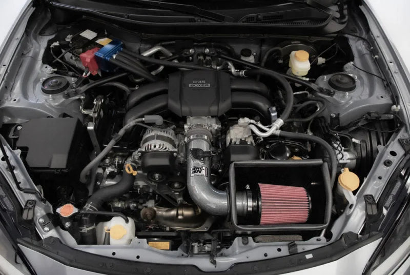 K&N 2022 Subaru BRZ 2.4L Typhoon Performance Air Intake System - Installation View