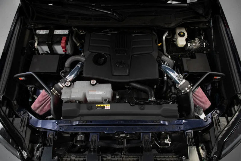 K&N 2022 Toyota Tundra V6-3.5L F/I Performance Air Intake System - Back View
