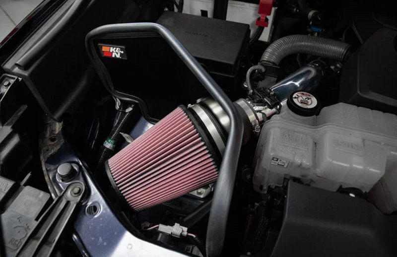 K&N 2022 Toyota Tundra V6-3.5L F/I Performance Air Intake System - Installation View