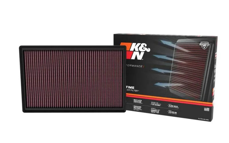 K&N 2023 Dodge Hornet L4-2.0L F/I Turbo Replacement Air Filter - Back View