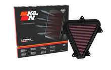 Load image into Gallery viewer, K&amp;N 2023 Honda CB750 Hornet / XL750 Transalp Replacement Air Filter - Back View