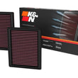 Load image into Gallery viewer, K&amp;N 2023 Nissan Z 3.0L V6 Replacement Air Filter (Includes 2 Filters) - Installation View