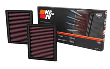 Load image into Gallery viewer, K&amp;N 2023 Nissan Z 3.0L V6 Replacement Air Filter (Includes 2 Filters) - Installation View