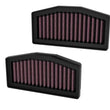 Load image into Gallery viewer, K&amp;N 2024 BMW R1300GS Replacement Air Filter (Set of 2) - Main Product View