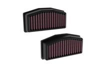Load image into Gallery viewer, K&amp;N 2024 BMW R1300GS Replacement Air Filter (Set of 2) - Side View