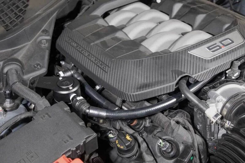 K&N 2024 Ford Mustang Catch Can / Oil Separator - Side View