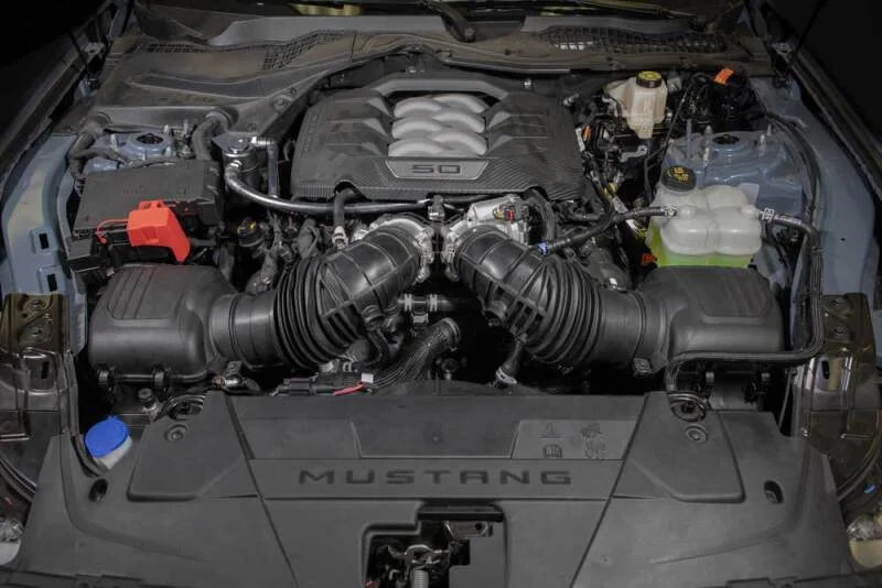 K&N 2024 Ford Mustang Catch Can / Oil Separator - Installation View