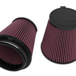 Load image into Gallery viewer, K&amp;N 2024 Ford Mustang / GT 5.0L V8  Drop-In Replacement Air Filter (Pair) - Side View