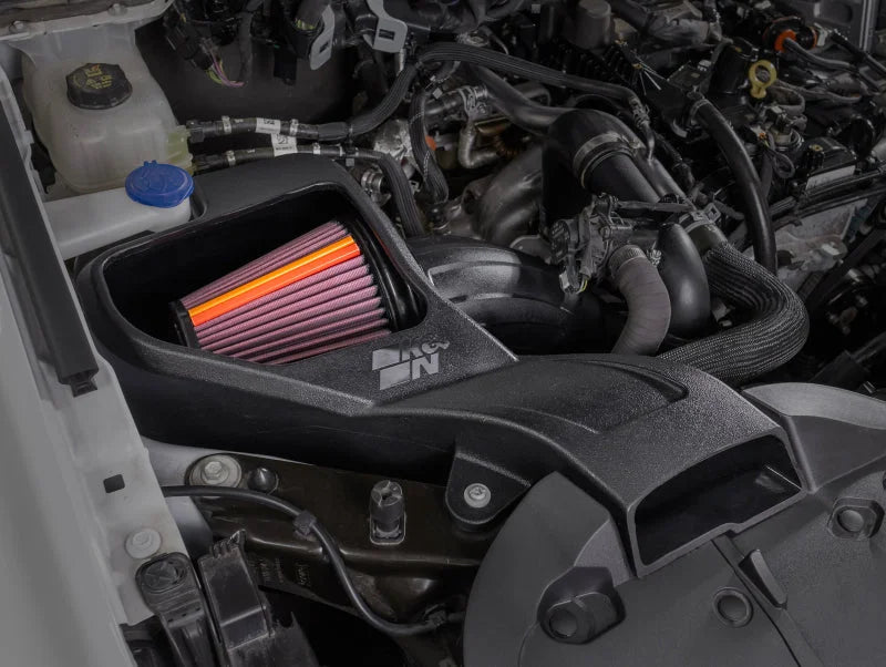 K&N 2024 Ford Ranger L4 2.3L NextGen Cold Air Intake - Side View