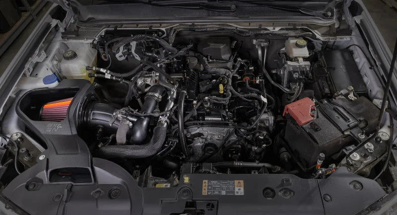 K&N 2024 Ford Ranger L4 2.3L NextGen Cold Air Intake - Back View