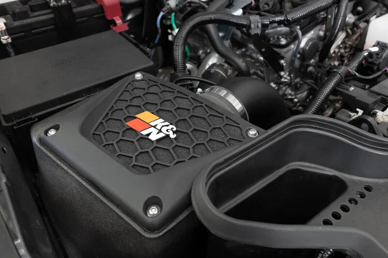 K&N 2024 Toyota Tacoma 63 Series Air Intake - Installation View