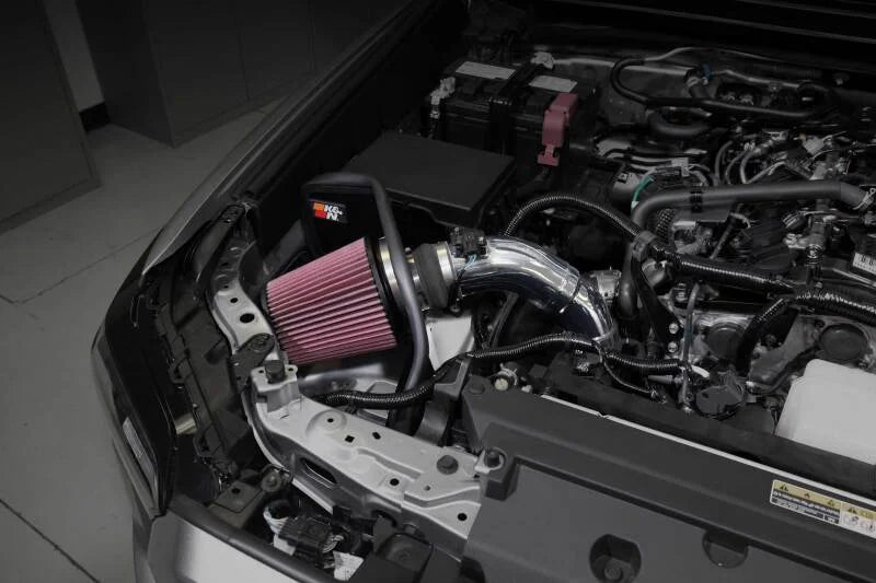 K&N 2024 Toyota Tacoma 77 Series Air Intake - Side View