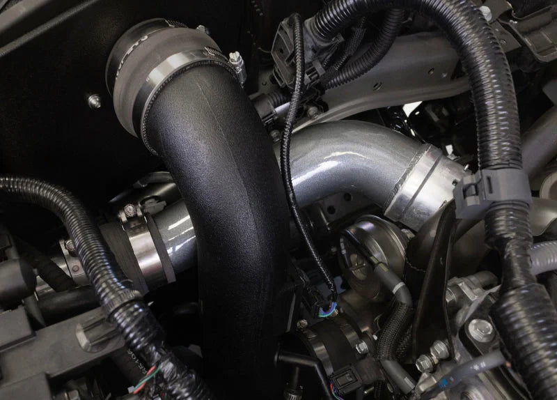 K&N 2024 Toyota Tacoma Turbo Charge Pipes - Installation View