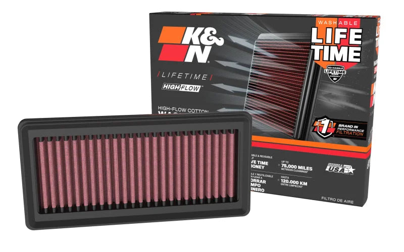 K&N 2025 Indian Scout 1250 Replacement Air Filter - Back View