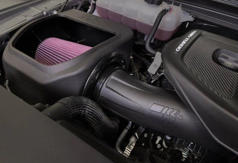 K&N 2025 RAM 1500 TT F/L L6-3.0L GEN 3 Performance Intake System - Side View