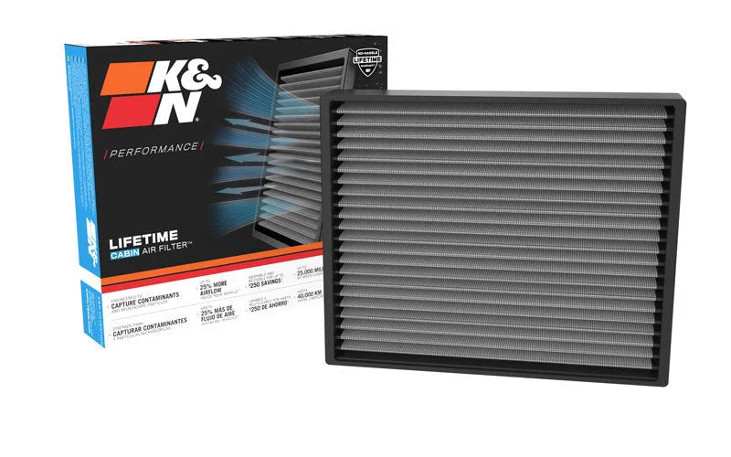 K&N 21-22 Ford Bronco Cabin Air Filter - Back View