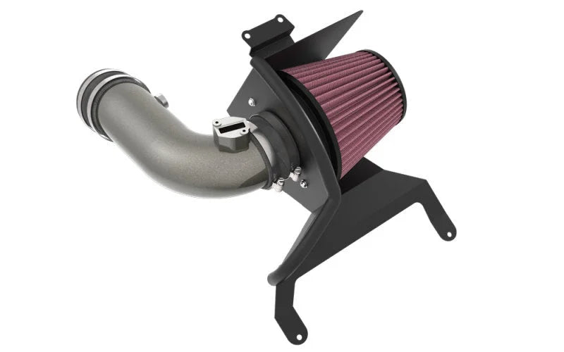 K&N 21-22 Ford E350/450 V8-7.3L Performance Air Intake Kit - Installation View