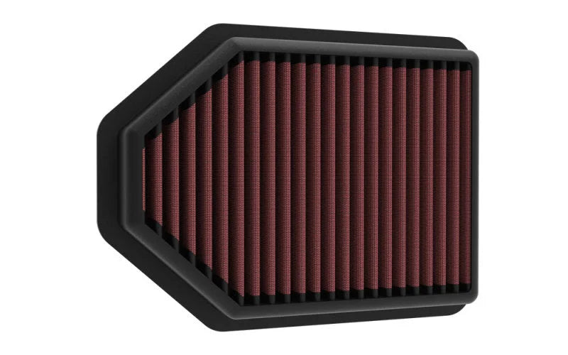 K&N 21-22 Genesis G80 3.5L V6 Replacement Air Filter - Side View
