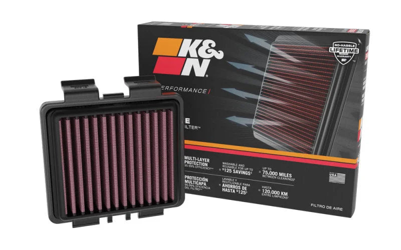 K&N 21-22 Honda CRF300L 286 All Models  Drop In Air Filter - Installation View