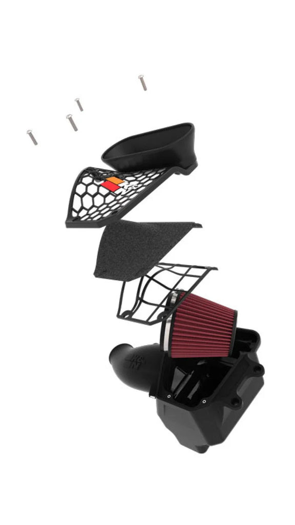 K&N 21-22 Jeep Wrangler JL V8-6.4L AirCharger Performance Intake - Additional View 7