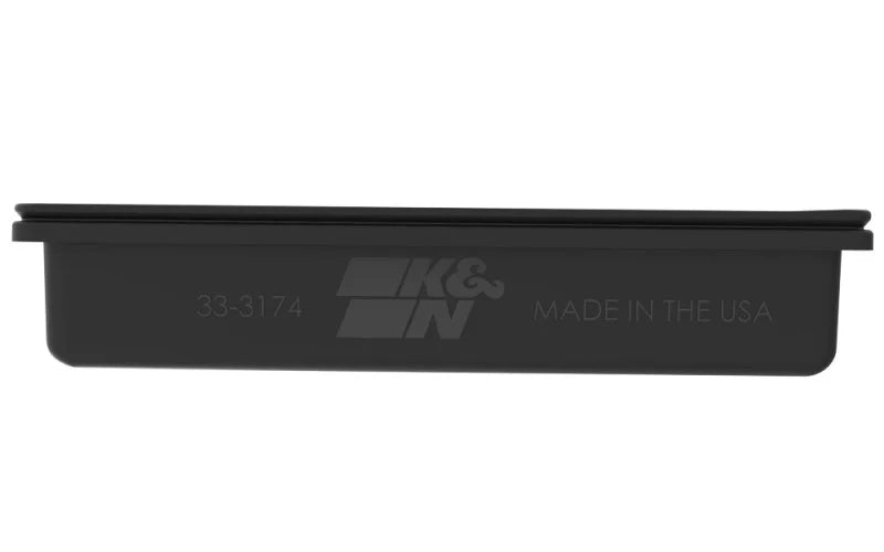 K&N 21-22 Nissan Qashqai III 1.3L L4 F/I Replacement Air Filter - Back View
