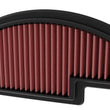 Load image into Gallery viewer, K&amp;N 21-22 Triumph Speed Triple RS 1160CC Replacement Air Filter - Side View