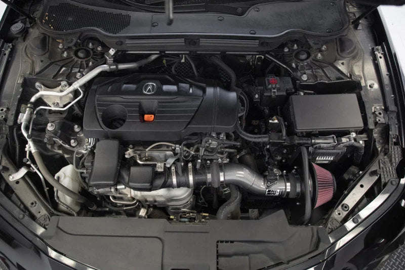 K&N 21-23 Acura TLX Cold-Air Intake System - Installation View