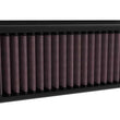 Load image into Gallery viewer, K&amp;N 21-23 Ducati Monster Plus 937 Replacement Air Filter - Side View
