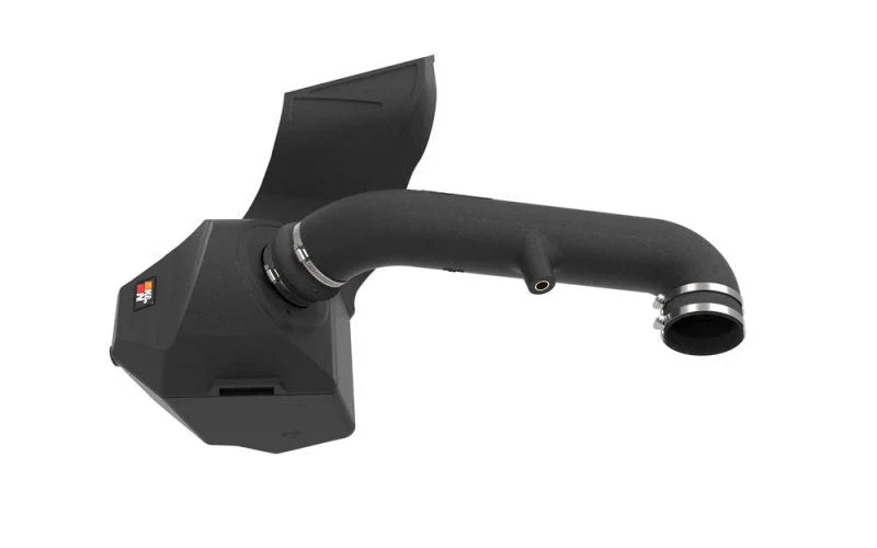 K&N 21-23 Ford F-150 5.0L V8 Performance Air Intake System - Installation View