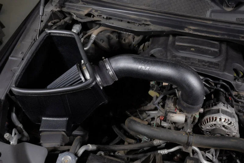 K&N 21-23 Ram 1500 5.7L V8 Performance Air Intake System - Back View