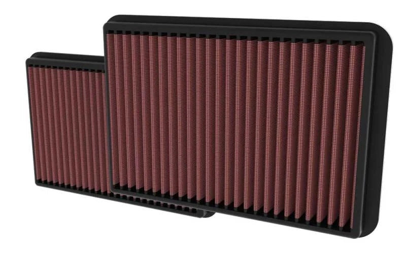 K&N 21-23 Ram 1500 6.2L V8 Replacement Air Filter - Side View