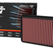 Load image into Gallery viewer, K&amp;N 21-23 Ram 1500 6.2L V8 Replacement Air Filter - Installation View
