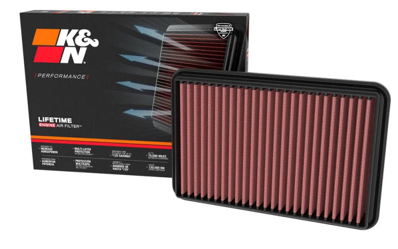K&N 21-23 Ram 1500 6.2L V8 Replacement Air Filter - Installation View