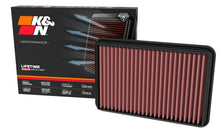Load image into Gallery viewer, K&amp;N 21-23 Ram 1500 6.2L V8 Replacement Air Filter - Installation View