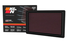Load image into Gallery viewer, K&amp;N 21-23 Toyota Yaris L3-1.0L Replacement Drop In Air Filter - Installation View