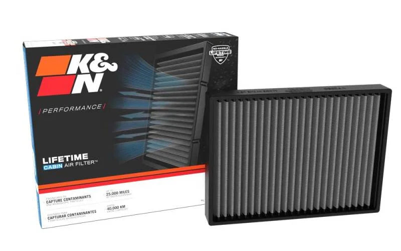 K&N 21-24 Toyota Land Cruiser 300 / 18-23 Lexus LS500/LS500H Cabin Air Filter - Installation View