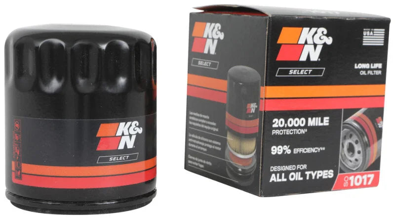 K&N 21-25 Chevrolet Trailblazer 1.2L L3 / 17-24 Alfa Romeo Giulia 2.0L L4 Spin-On Oil Filter - Installation View