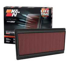 Load image into Gallery viewer, K&amp;N 22-23 Acura MDX V6-3.5L Replacement Air Filter - Back View