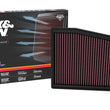 Load image into Gallery viewer, K&amp;N 22-23 Cadillac CT5 V8-6.4L Replacement Air Filter - Back View