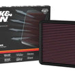Load image into Gallery viewer, K&amp;N 22-23 Hyundai Elantra N 2.0L L4 Replacement Air Filter - Back View
