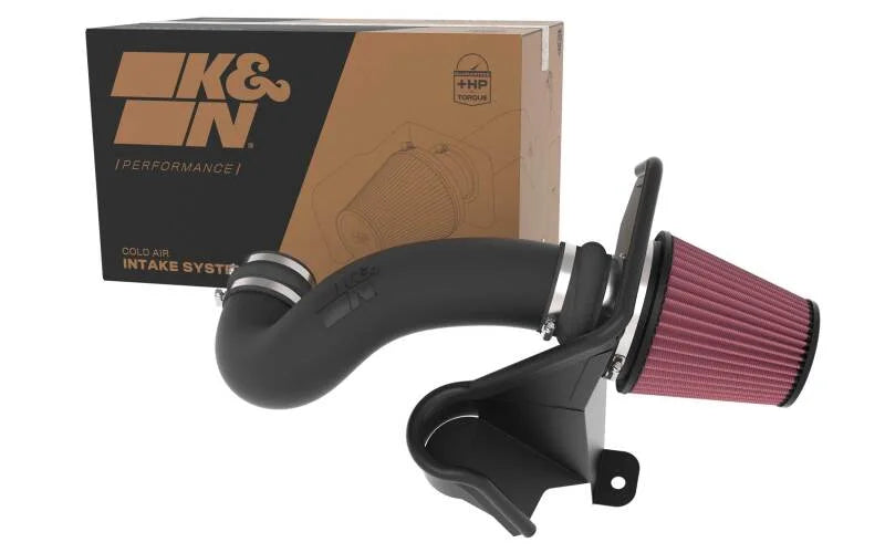 K&N 22-23  Jeep Grand Cherokee 5.7L V8 Performance Air Intake System - Additional View 9