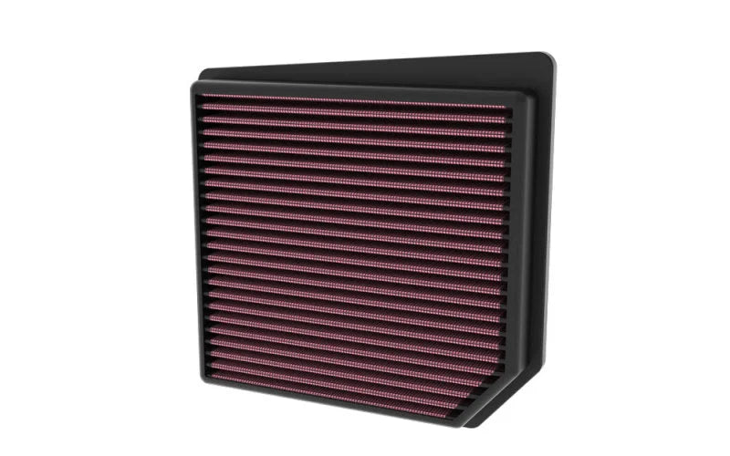 K&N 22-23 Maserati Ghibli L4-2.0L Replacement Air Filter - Side View